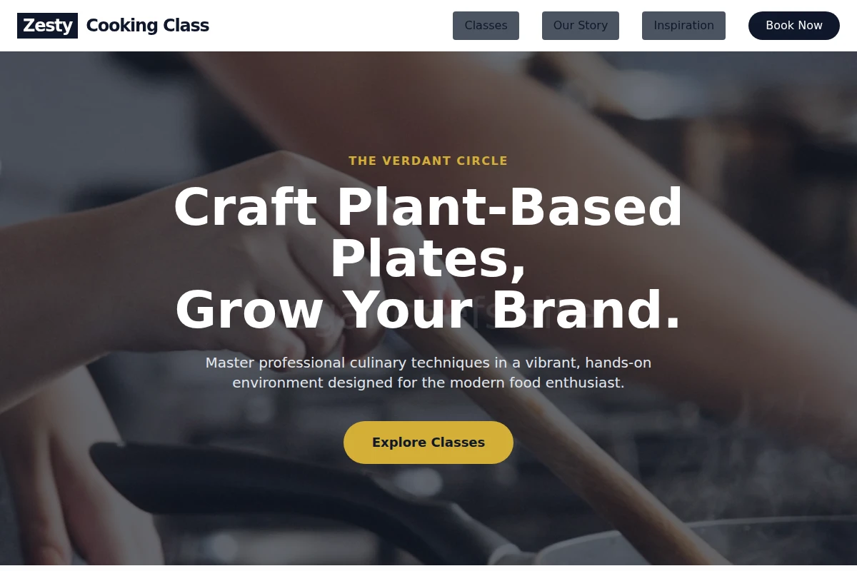 Zesty Cooking Class