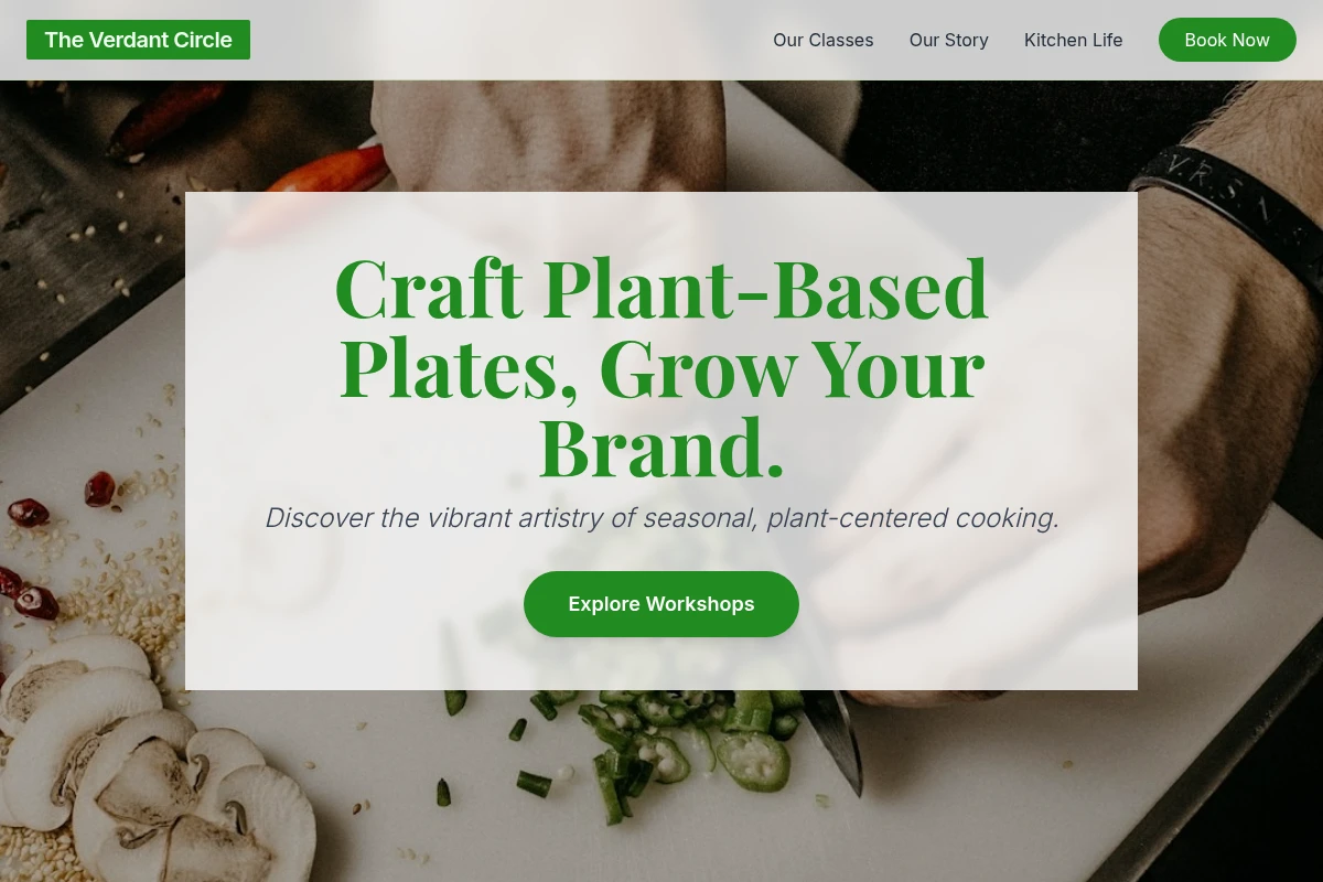 Fresh Cooking Class
