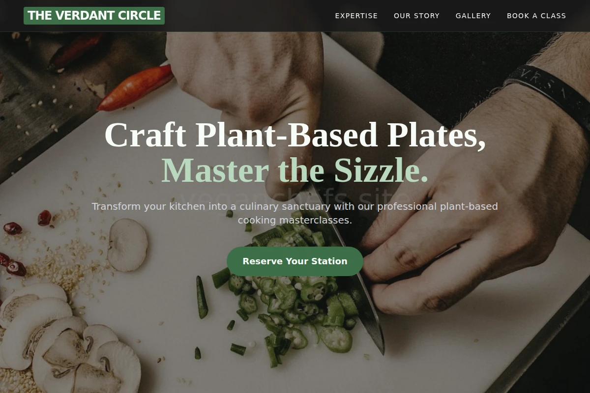 Sauté Cooking Class