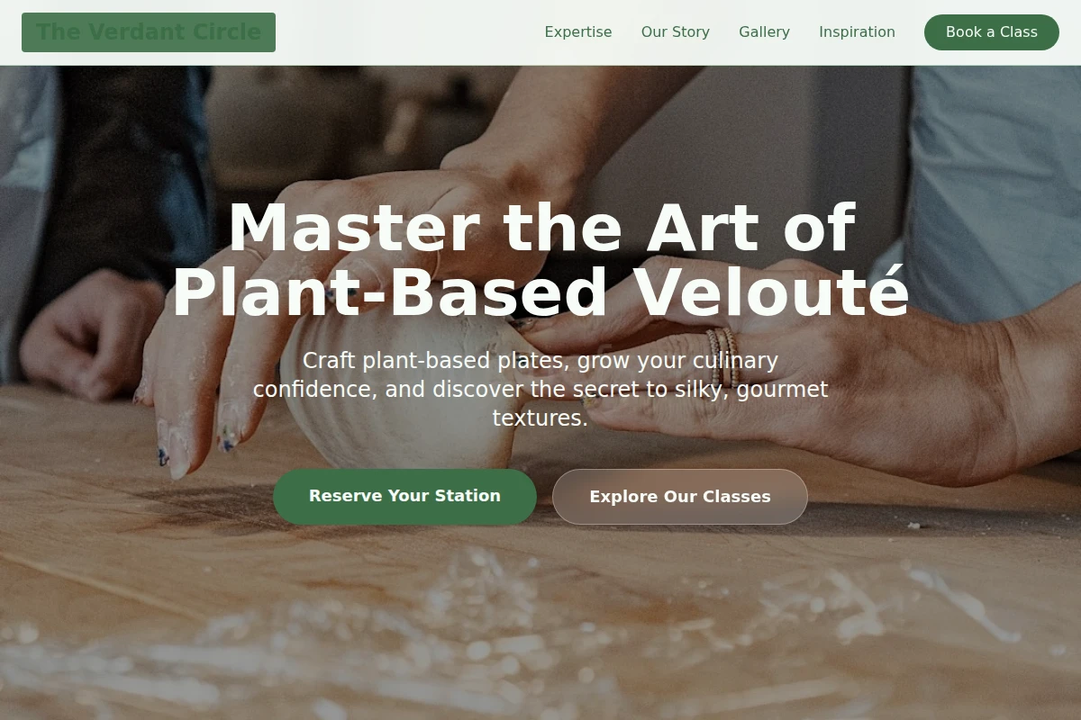 Velouté Cooking Class