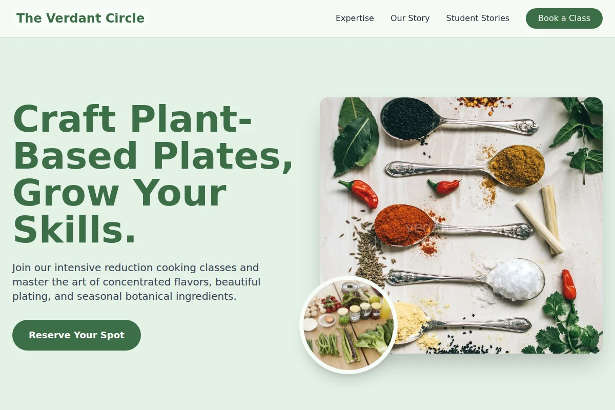 Reduction Cooking Class