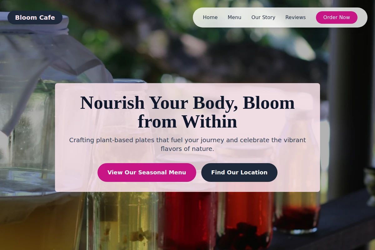 Bloom Health Food Cafe