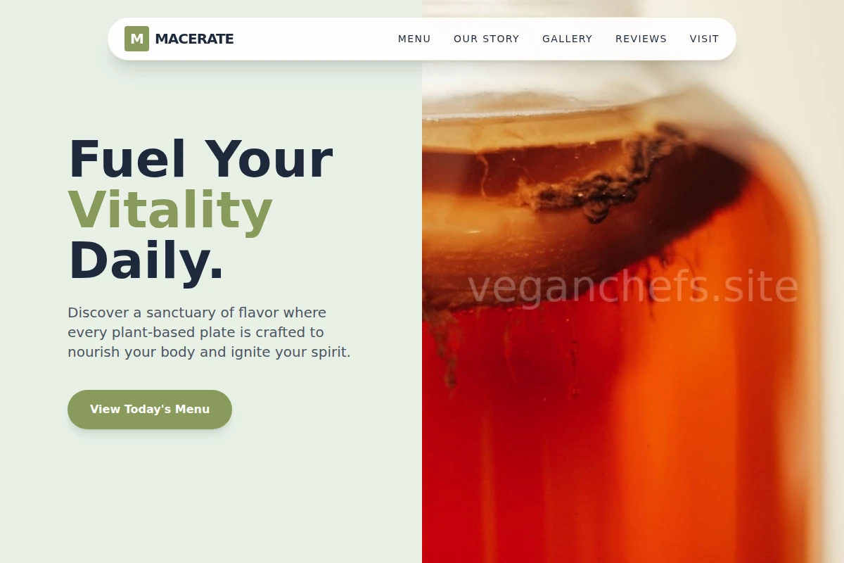 Macerate Health Food Cafe