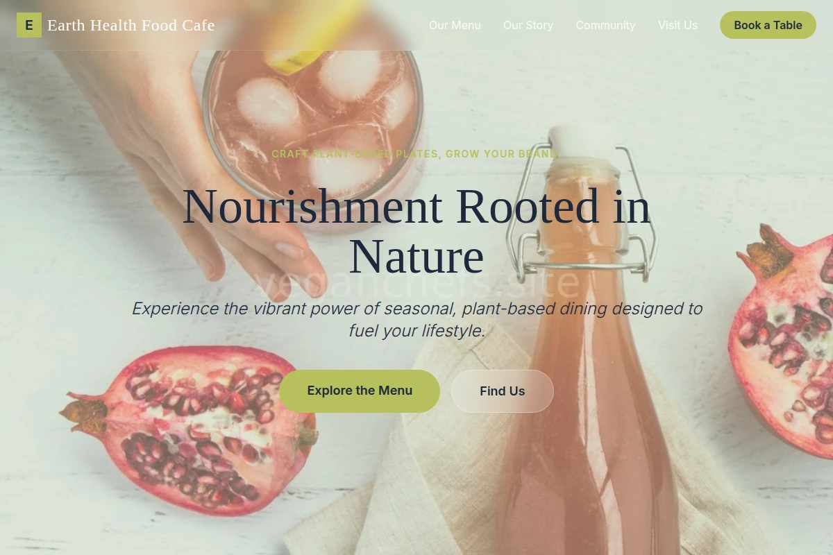Earth Health Food Cafe
