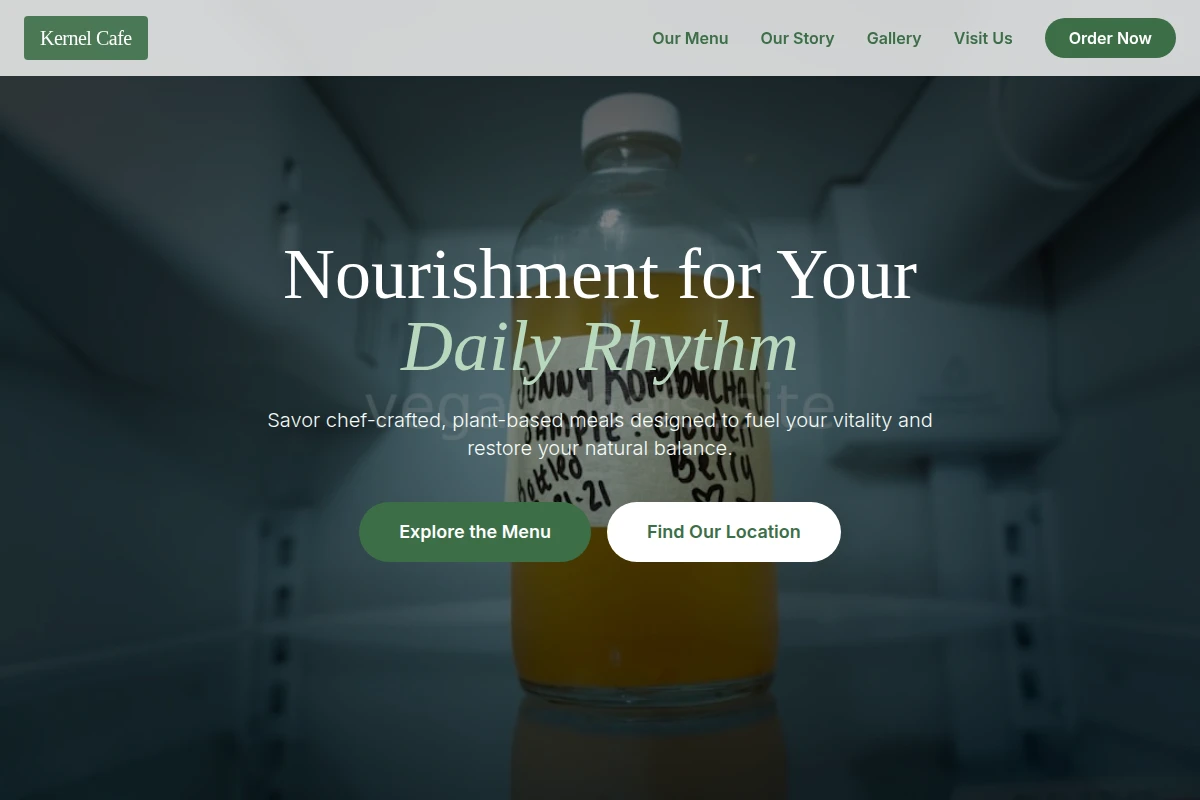 Kernel Health Food Cafe