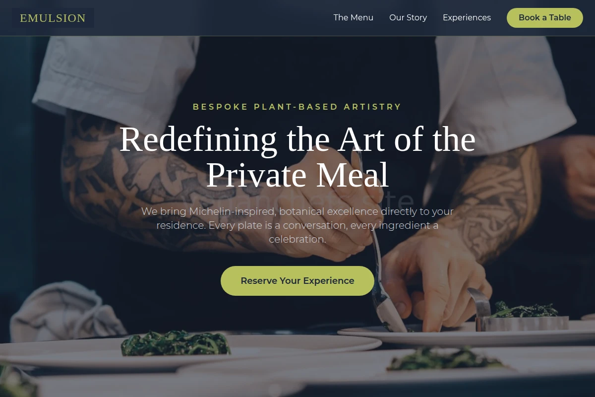 Emulsion Private Chef