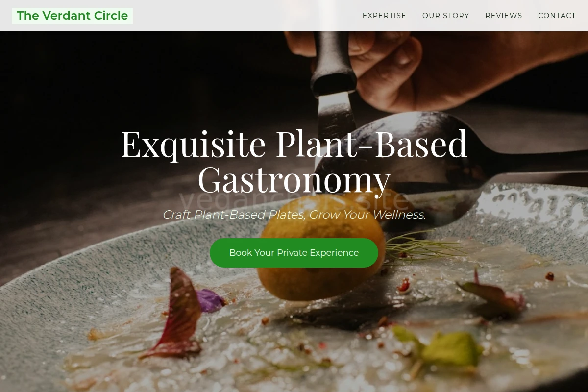 Botanical Private Chef