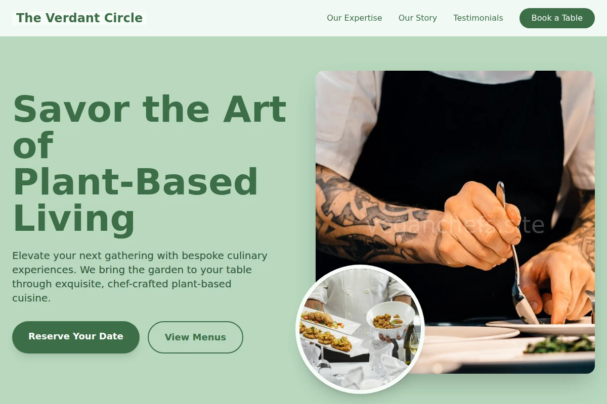 PlantPower Private Chef