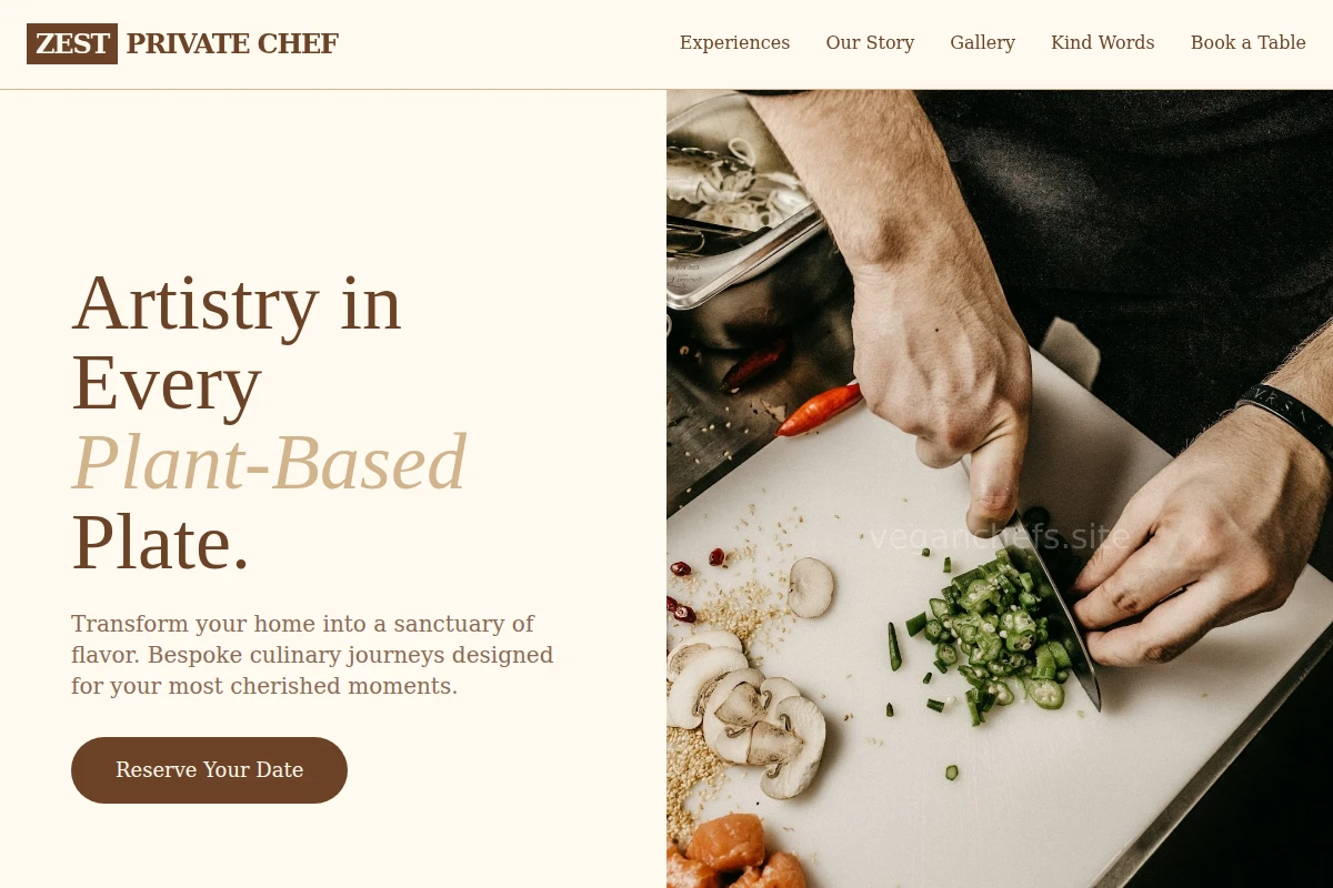 Zest Private Chef