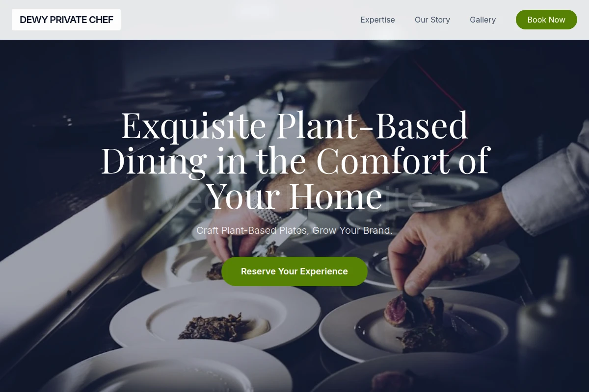 Dewy Private Chef