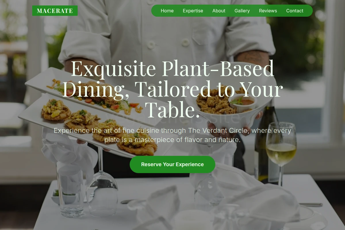 Macerate Private Chef