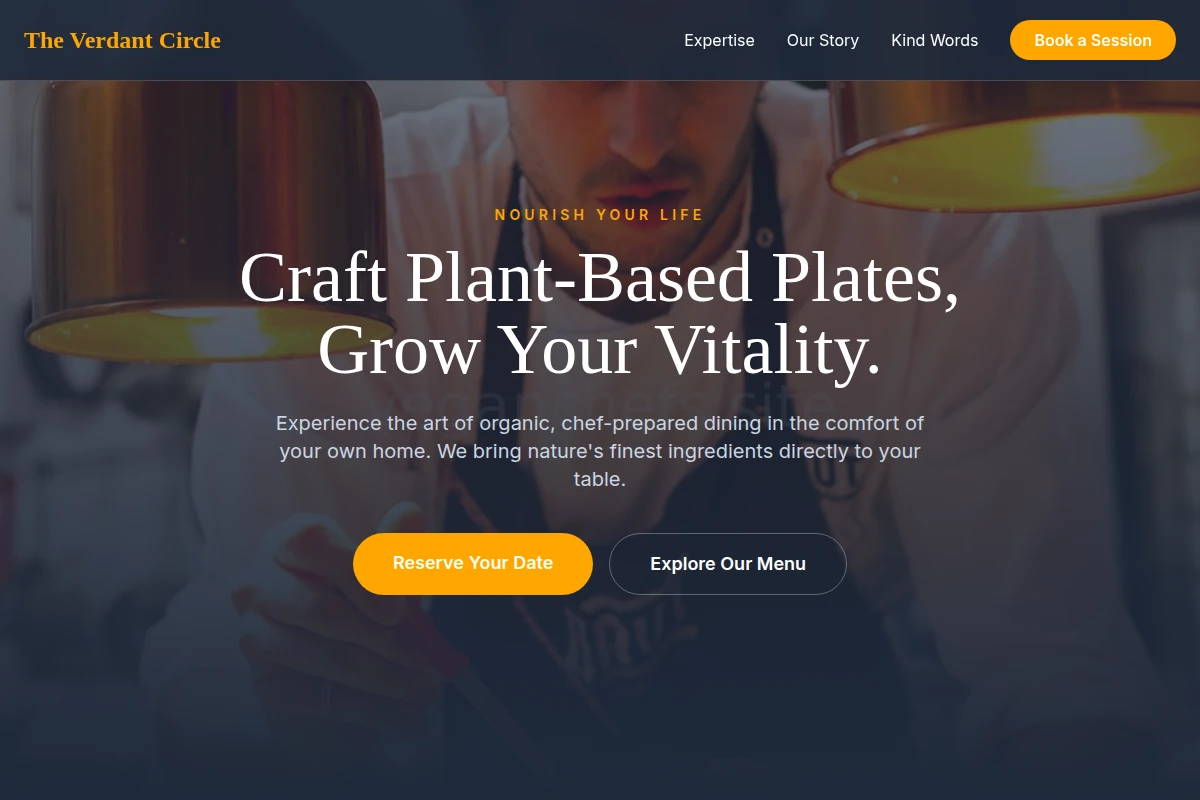 Organic Private Chef