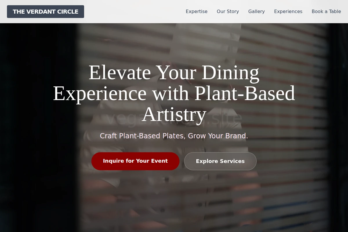 GreenPlate Private Chef