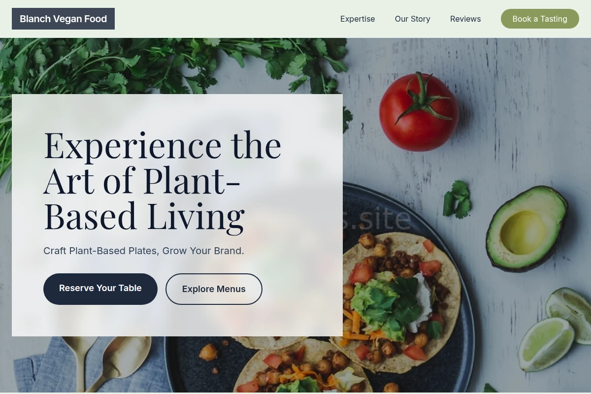 Blanch Vegan Food