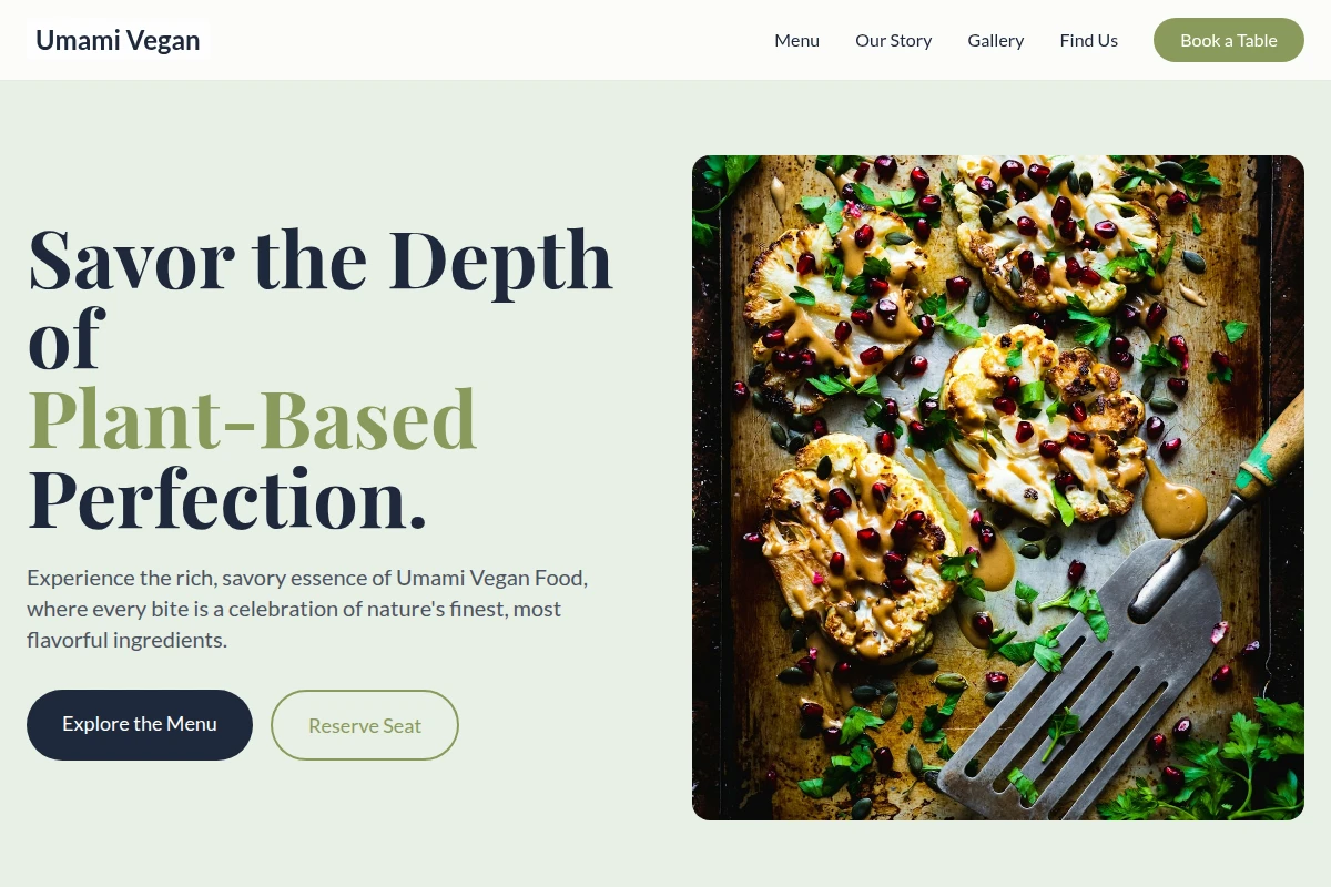 Umami Vegan Food