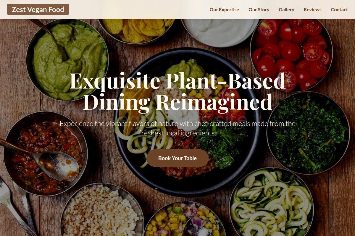 Zest Vegan Food