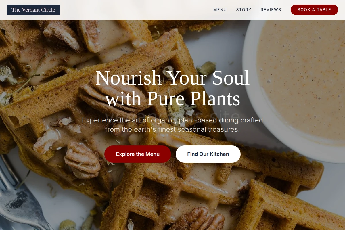 Organic Vegan Food