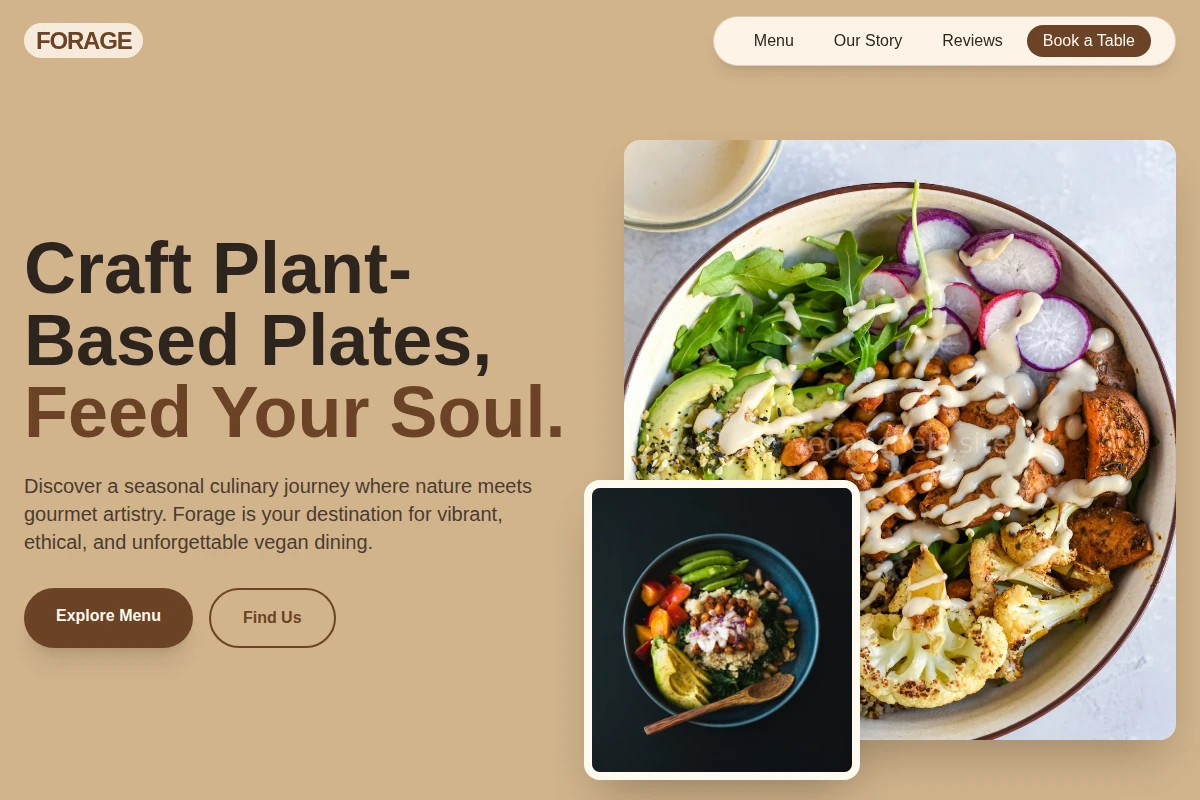 Forage Vegan Food