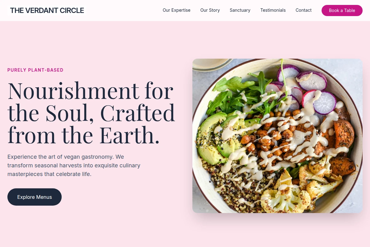 Radiant Vegan Food