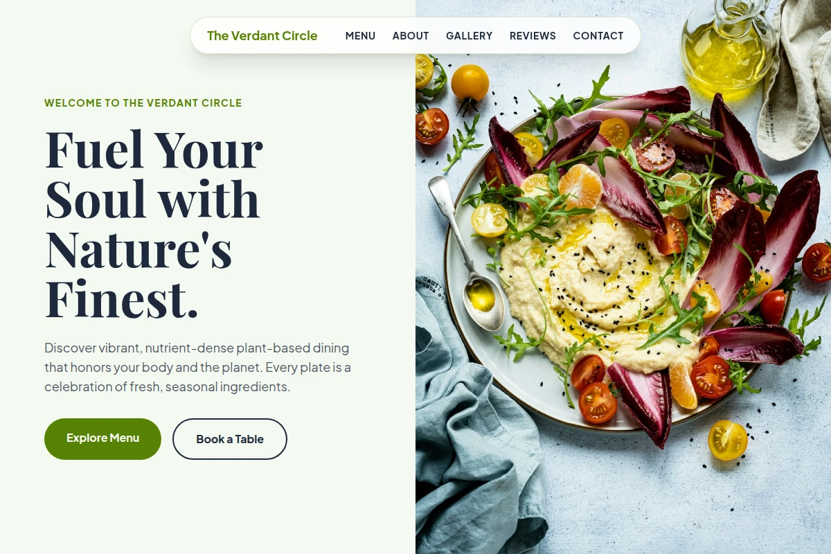 Radiant Vegan Food