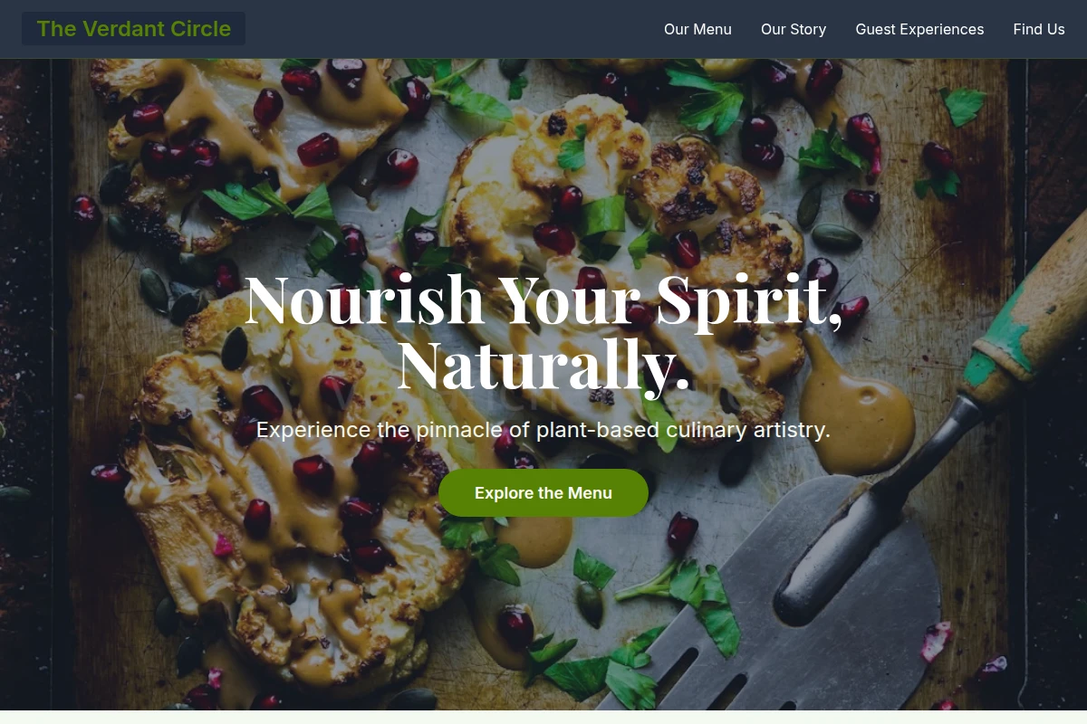 Fresh Vegan Food