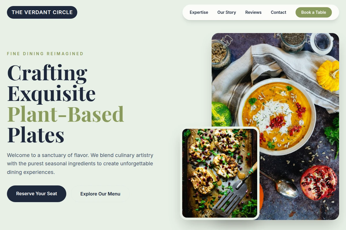 Confit Vegan Food