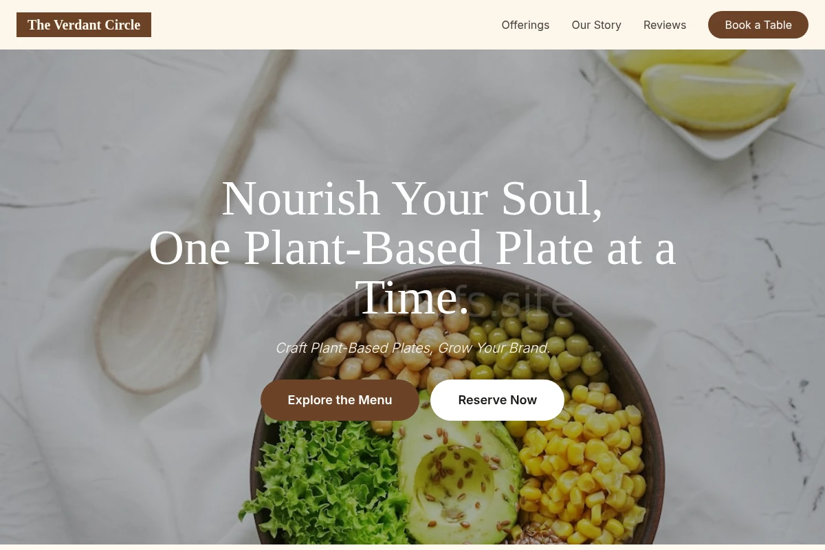 Sunbaked Vegan Food